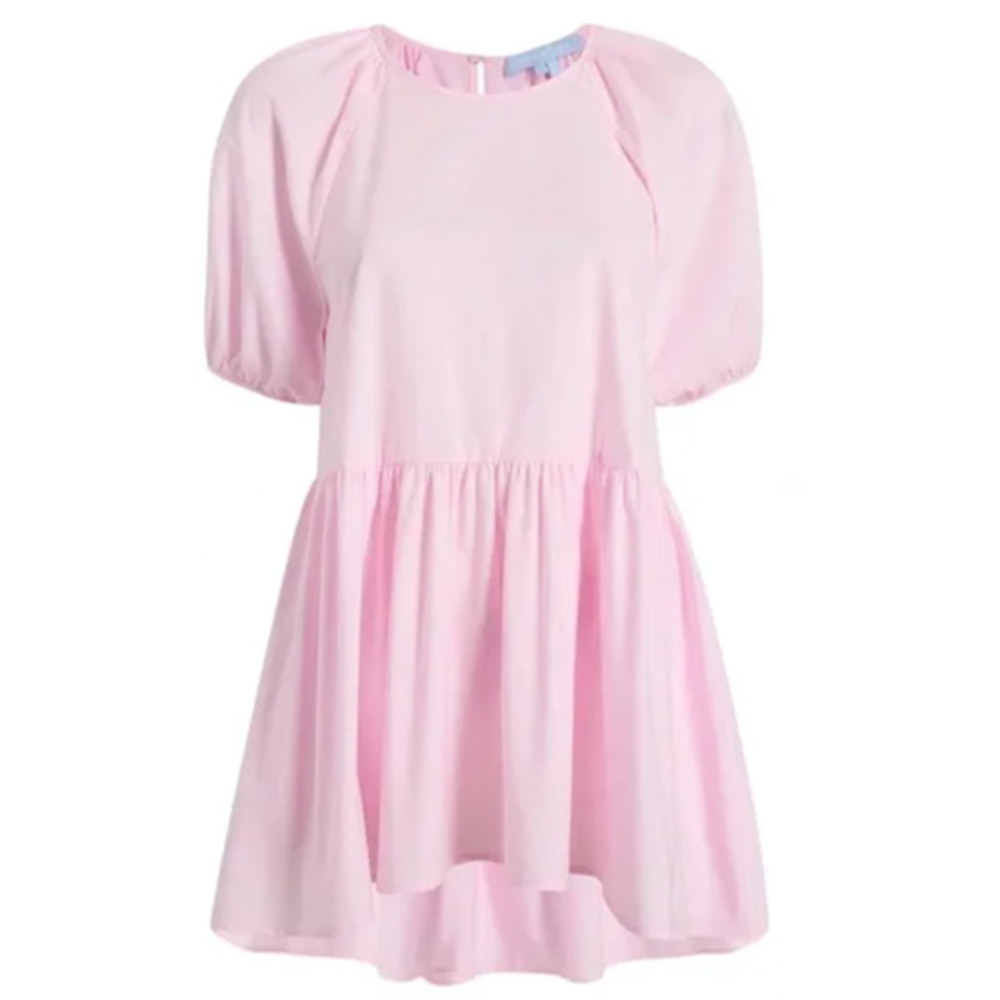 Hill House Francesca Top Cotton Ballerina Pink M NWT